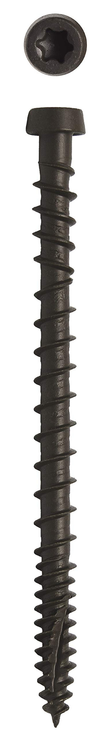 Big Timber CD10134LTE #10 x 1-3/4 in. Latte Star Drive Trim Head Composite Fascia Deck Screw 2250 Pack